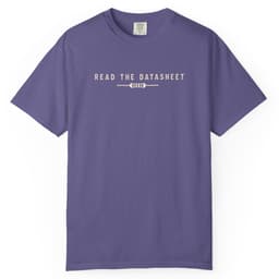 Read the Datasheet t-shirt in Black, thumbnail 6