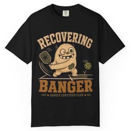 Recovering Banger t-shirt in Midnight, thumbnail 2