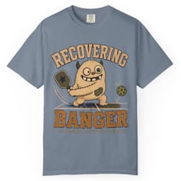 Recovering Banger t-shirt in Midnight, thumbnail 7