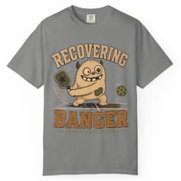Recovering Banger t-shirt in Midnight, thumbnail 6