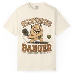 Recovering Banger t-shirt in Midnight, thumbnail 9