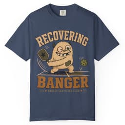 Recovering Banger t-shirt in Midnight, thumbnail 1