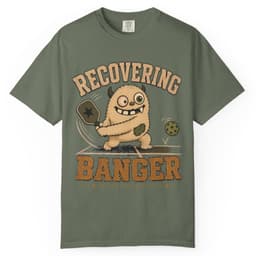 Recovering Banger t-shirt in Midnight, thumbnail 4