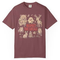 Respect the Locals t-shirt in Espresso, thumbnail 9