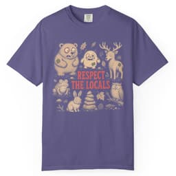 Respect the Locals t-shirt in Espresso, thumbnail 6