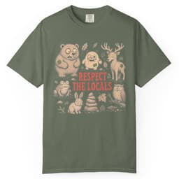 Respect the Locals t-shirt in Espresso, thumbnail 5