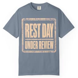 Rest Day Review Board t-shirt in Black, thumbnail 8