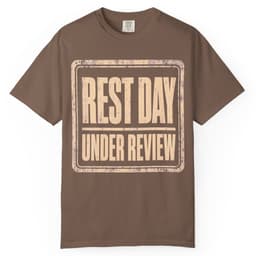 Rest Day Review Board t-shirt in Black, thumbnail 3
