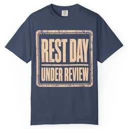 Rest Day Review Board t-shirt in Black, thumbnail 2