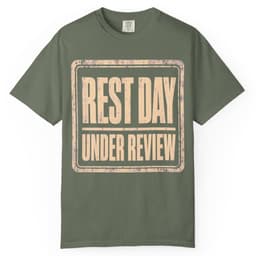 Rest Day Review Board t-shirt in Black, thumbnail 5