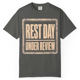 Rest Day Review Board t-shirt in Black, thumbnail 4