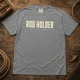 Rod Holder Office Hours t-shirt in Espresso, thumbnail 6