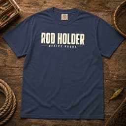 Rod Holder Office Hours t-shirt in Espresso, thumbnail 3