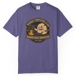 Duck Desk Consultant t-shirt in Midnight, thumbnail 6