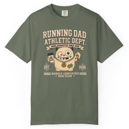 Running Dad Dept t-shirt in Grape, thumbnail 6