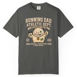 Running Dad Dept t-shirt in Grape, thumbnail 5
