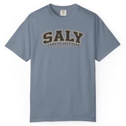 SALY Varsity t-shirt in Moss, thumbnail 8