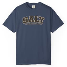 SALY Varsity t-shirt in Moss, thumbnail 3