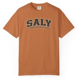 SALY Varsity t-shirt in Moss, thumbnail 11