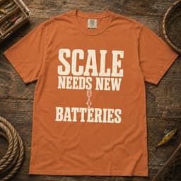 Scale Needs New Batteries t-shirt in Espresso, thumbnail 5