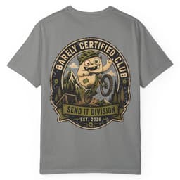 Send It Division t-shirt in Granite, thumbnail 1