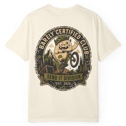 Send It Division t-shirt in Granite, thumbnail 19
