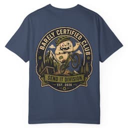 Send It Division t-shirt in Granite, thumbnail 5