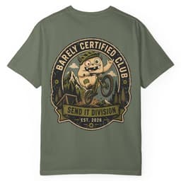 Send It Division t-shirt in Granite, thumbnail 11