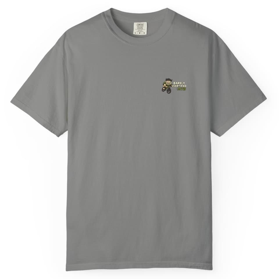 Send It Division t-shirt in Granite, photo 2