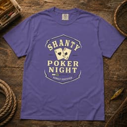 Shanty Poker Night t-shirt in Midnight, thumbnail 6