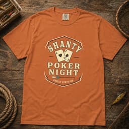 Shanty Poker Night t-shirt in Midnight, thumbnail 10
