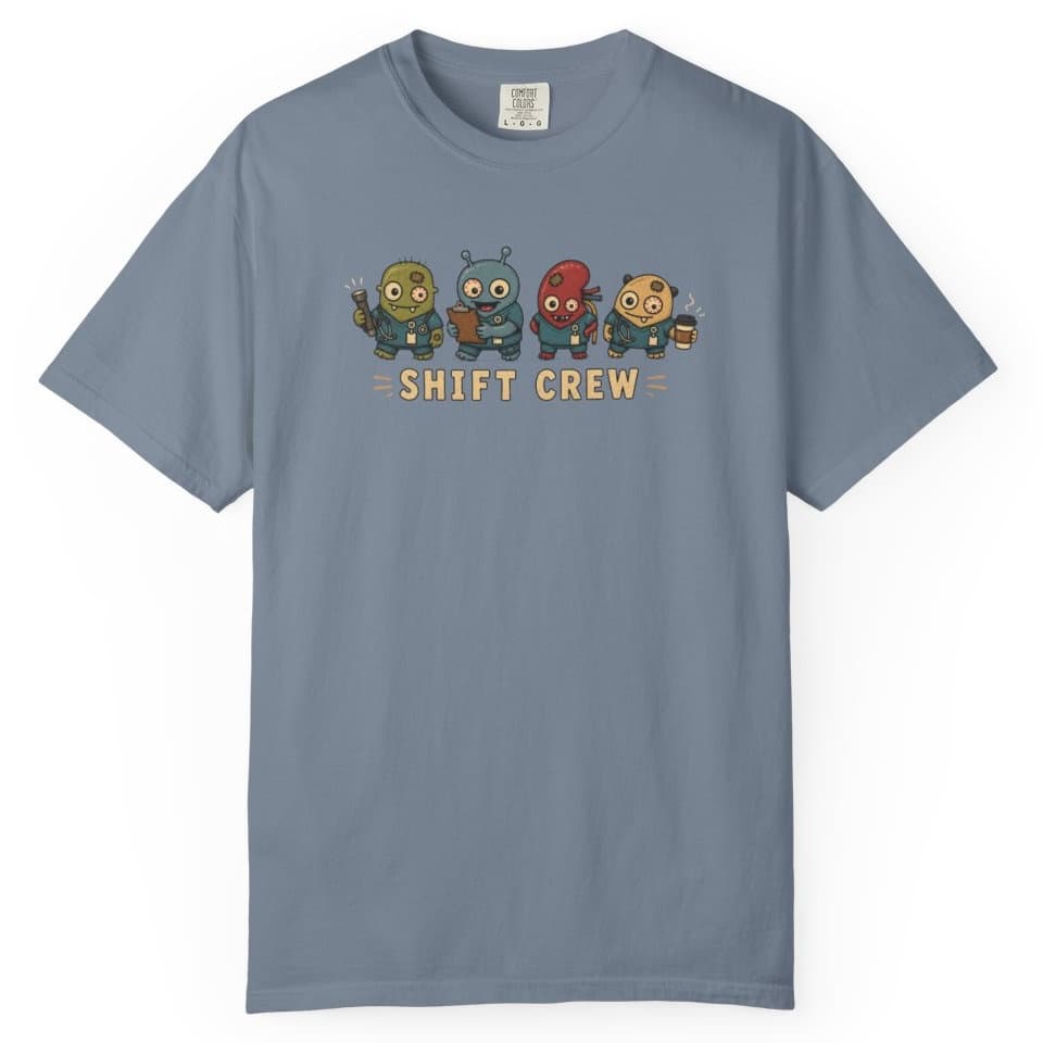 Shift Crew t-shirt in Ivory, photo 9