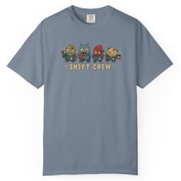 Shift Crew t-shirt in Ivory, thumbnail 9
