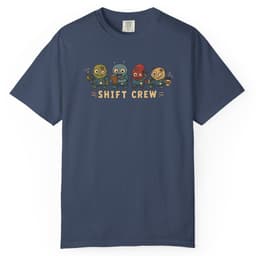Shift Crew t-shirt in Ivory, thumbnail 3