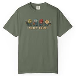 Shift Crew t-shirt in Ivory, thumbnail 6