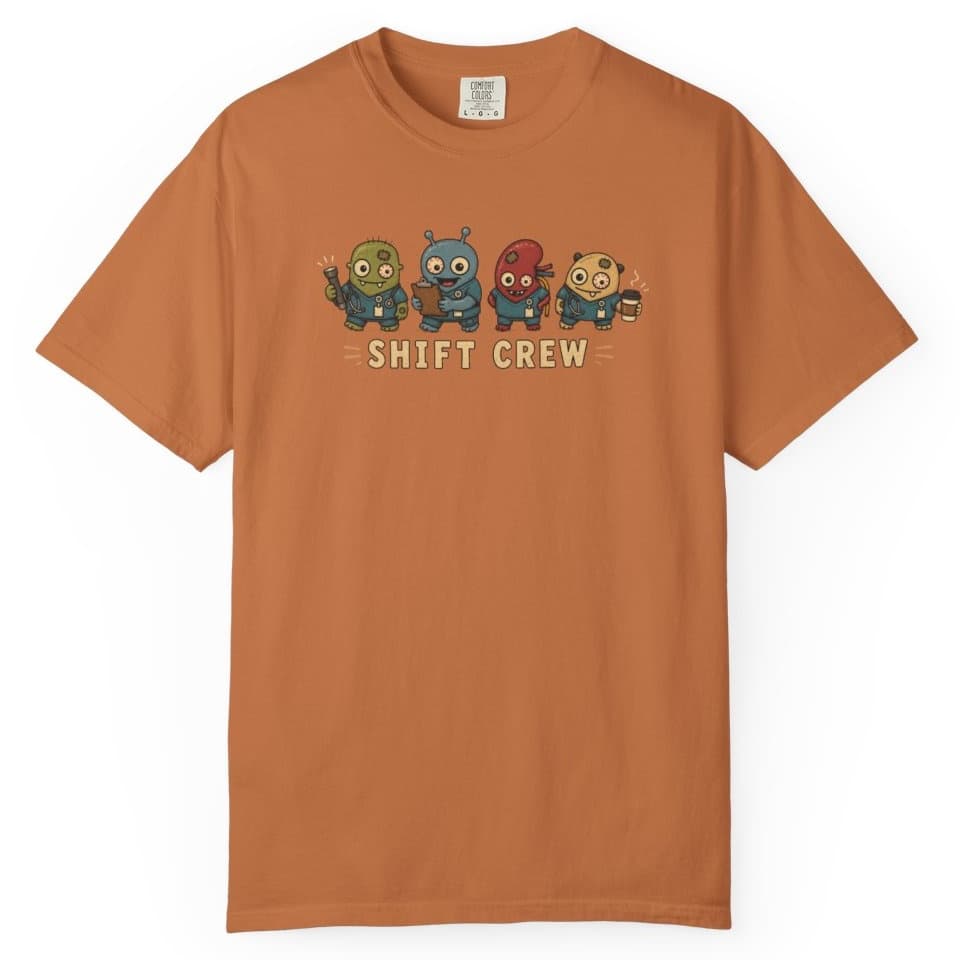 Shift Crew t-shirt in Ivory, photo 11