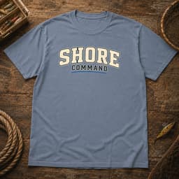 Shore Command t-shirt in Espresso, thumbnail 8