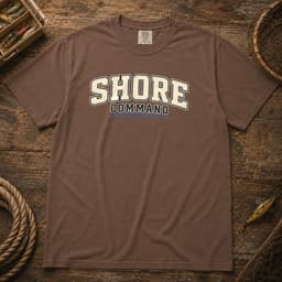 Shore Command t-shirt in Espresso, thumbnail 1