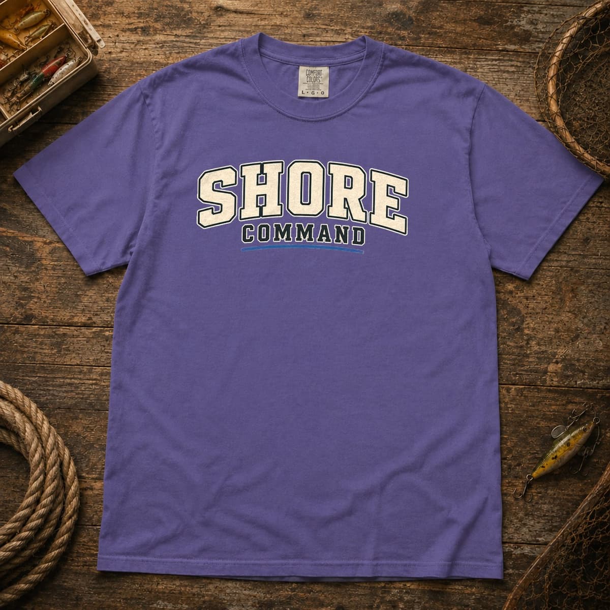 Shore Command t-shirt in Espresso, photo 6