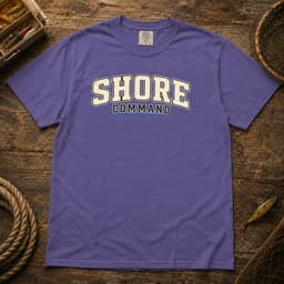 Shore Command t-shirt in Espresso, thumbnail 6