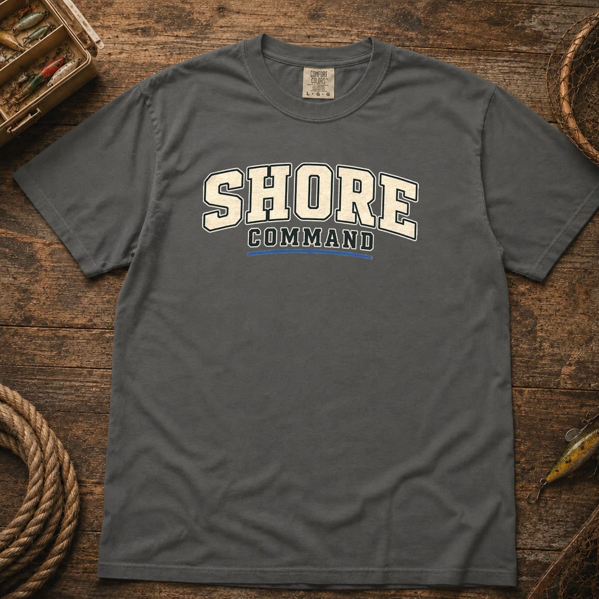 Shore Command t-shirt in Espresso, photo 4