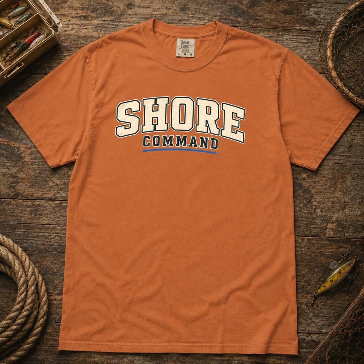 Shore Command t-shirt in Espresso, photo 10