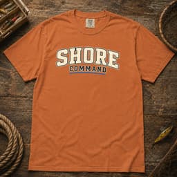 Shore Command t-shirt in Espresso, thumbnail 10