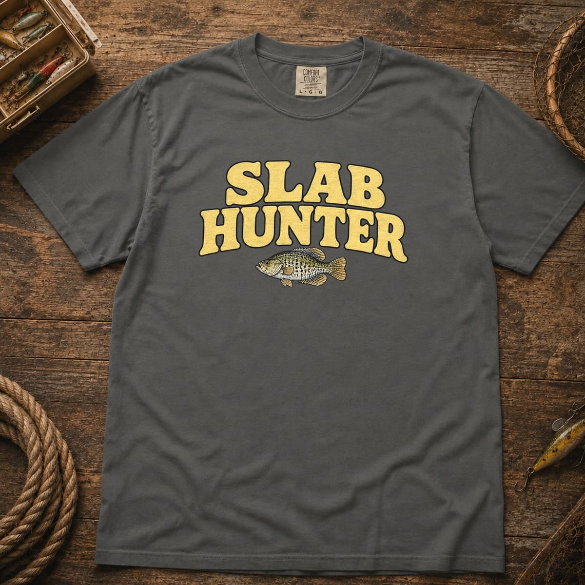 Slab Hunter t-shirt in Black, photo 4