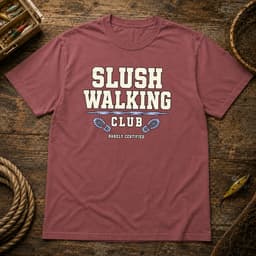 Slush Walking Club t-shirt in Black, thumbnail 7