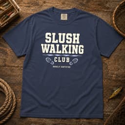 Slush Walking Club t-shirt in Black, thumbnail 2