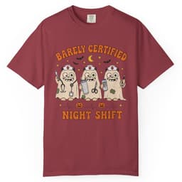 Spooky Night Shift t-shirt in Midnight, thumbnail 6