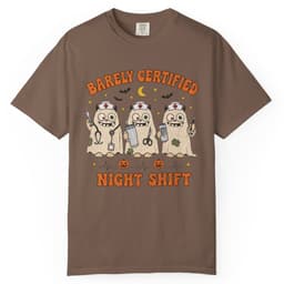 Spooky Night Shift t-shirt in Midnight, thumbnail 3