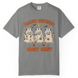 Spooky Night Shift t-shirt in Midnight, thumbnail 8