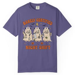 Spooky Night Shift t-shirt in Midnight, thumbnail 7